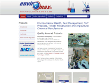Tablet Screenshot of enviromaxtechnologies.com.au
